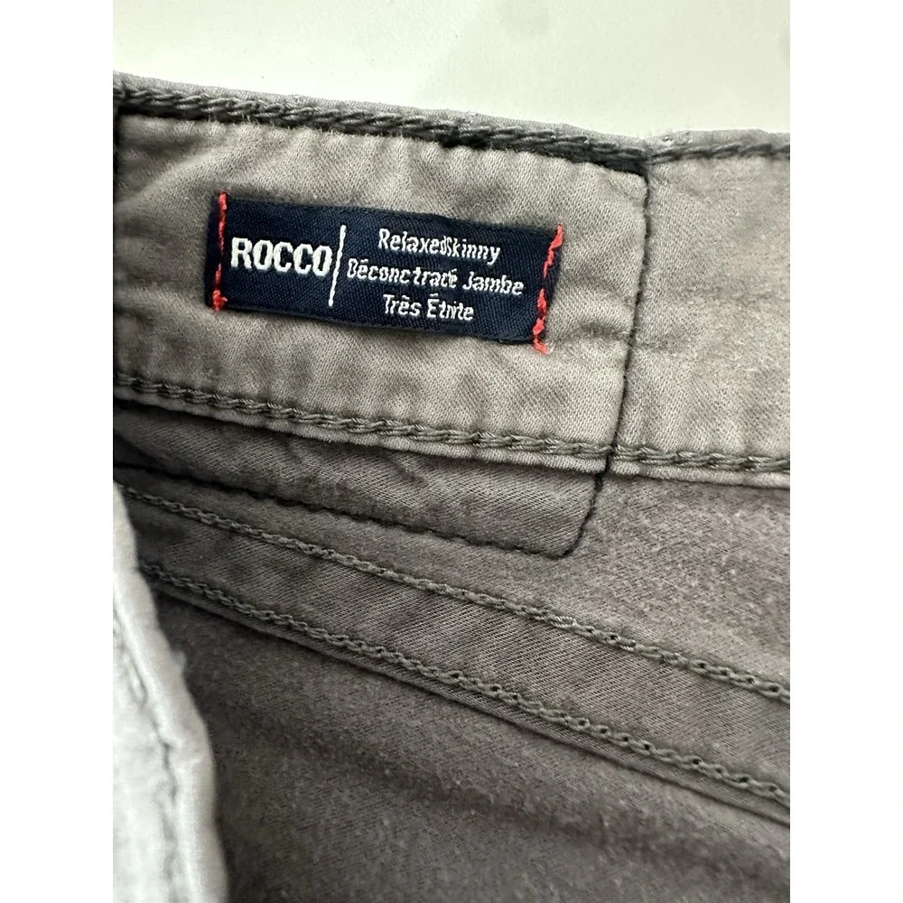 True Religion Jeans‎ Mens Size 36 X 32 Gray Rocco  Relaxed Skinny Cowboy Rodeo